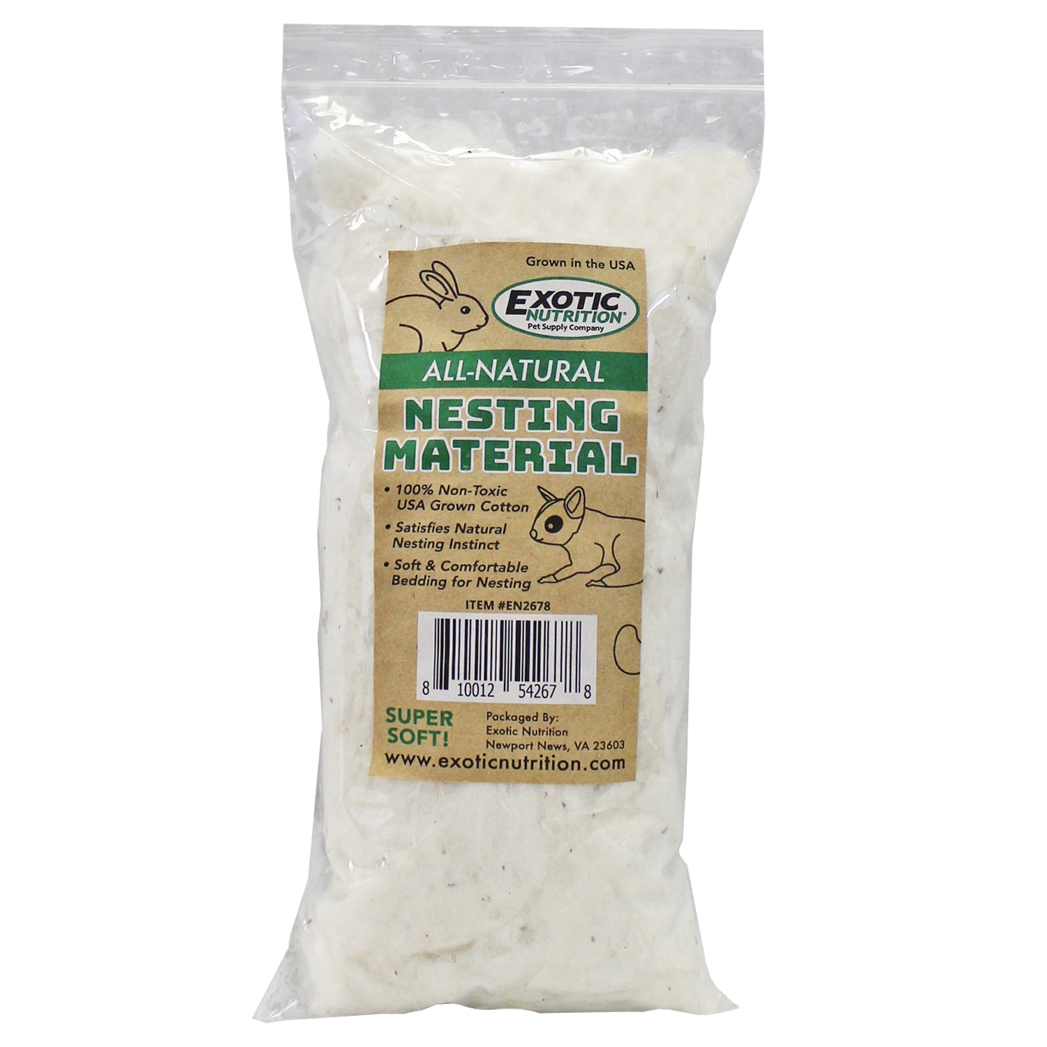 All Natural Nesting Material for Birds - Safe & Eco-Friendly Pet Supplies for Wild Birds, Parrots & Finches - Perfect for Birdhouses, Aviaries & Outdoor Shelters