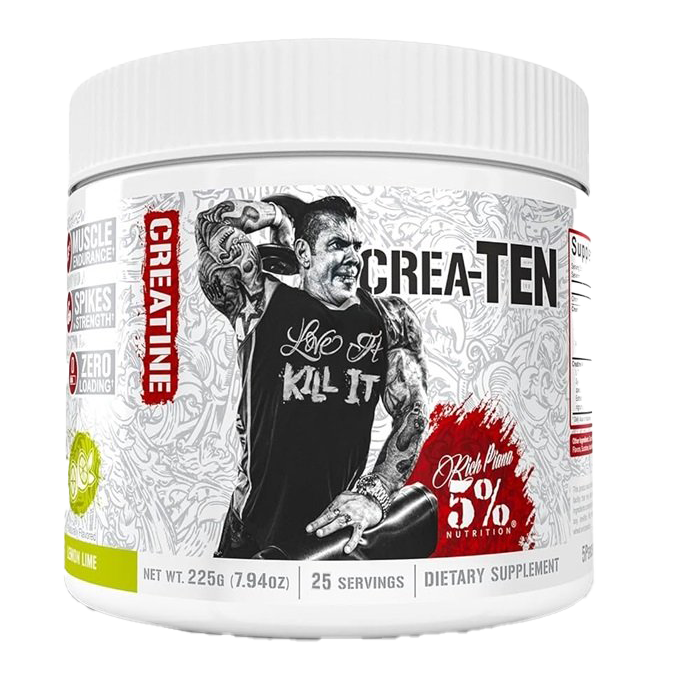 5% Nutrition Crea TEN Legendary Series - 10-in-1 Creatine Supplement for Muscle Growth, Strength & Recovery | Pre-Workout, Post-Workout & Daily Performance Booster