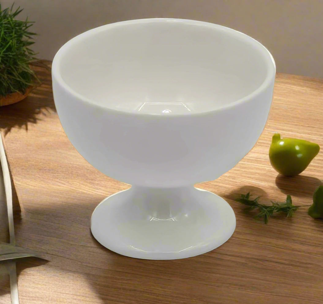 3x2.5 Inch Mini Footed Bowl Set of 3 - Small Decorative Serving Bowls for Desserts, Snacks, Nuts - Perfect for Party, Wedding, Home Decor & Kitchen Use
