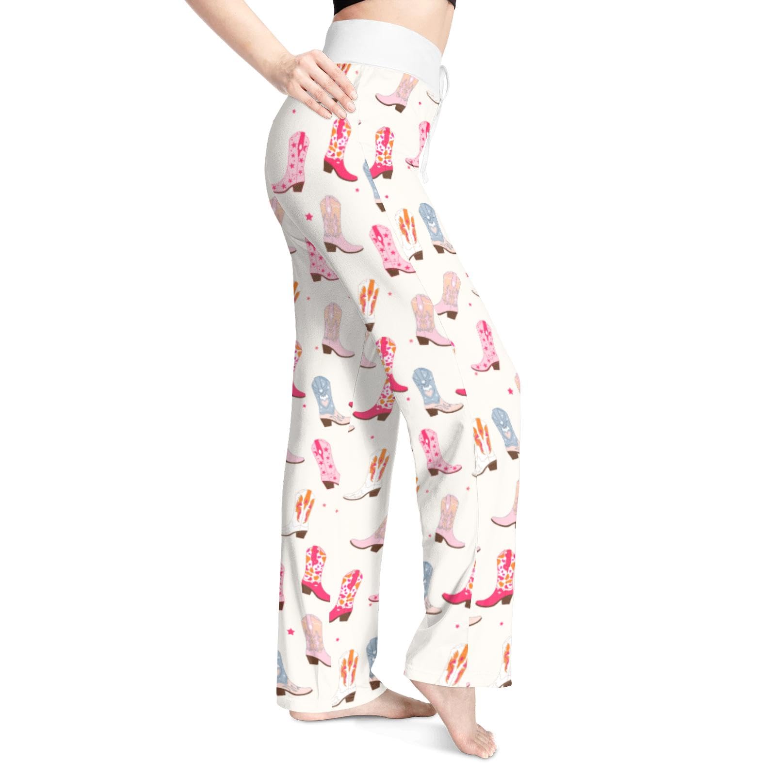 Women's Comfy Pajama Pants - Soft Stretchy Lounge Pants with Drawstring Waist & Wide Leg Design for Sleep, Yoga & Home Relaxation | Perfect for Nightwear, Lounging & Casual Wear