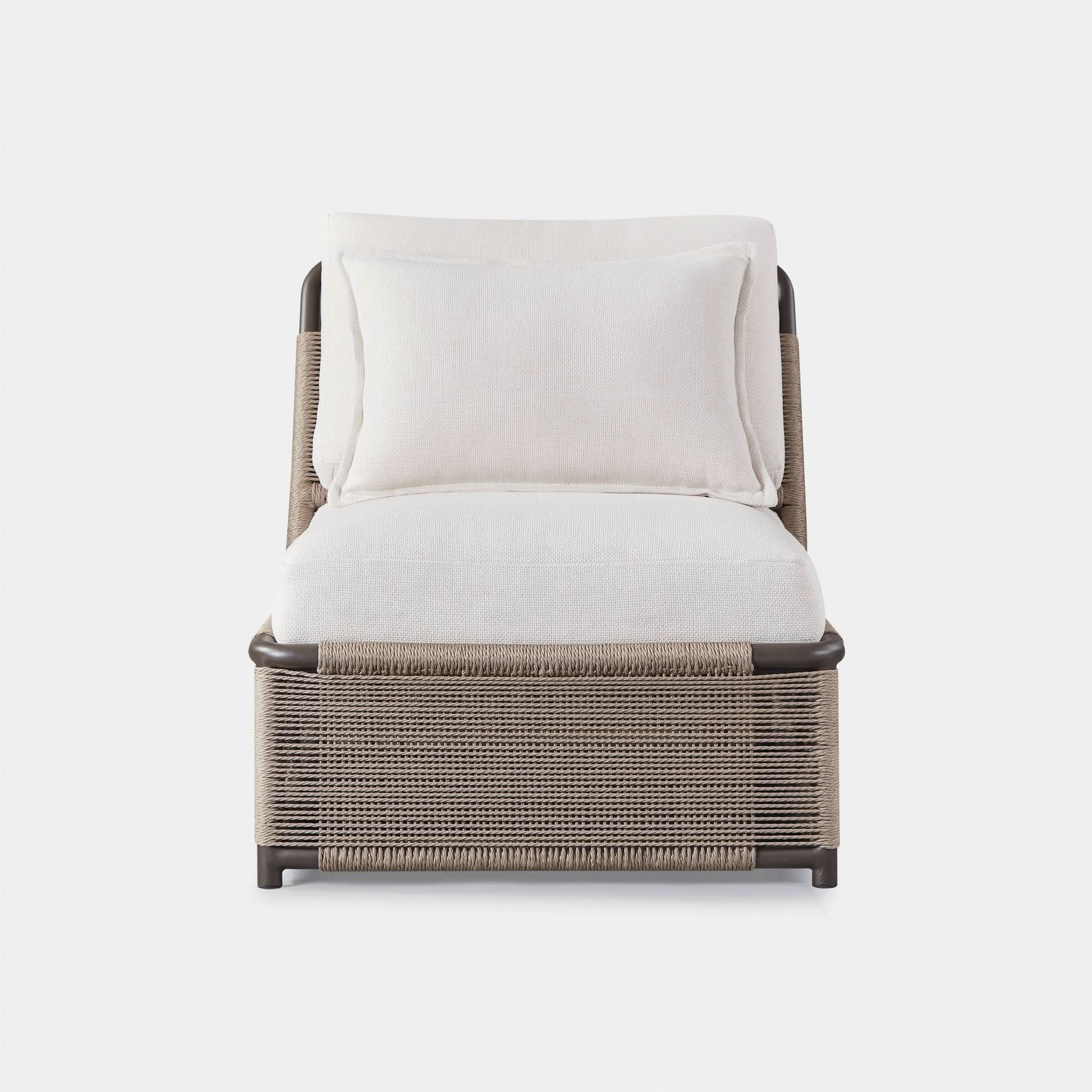 Comfortable Formentera Easy Chair - Modern Lounge Chair for Living Room, Bedroom, or Patio - Soft Fabric Upholstery with Sturdy Wooden Legs - Perfect for Relaxing, Reading, or Napping