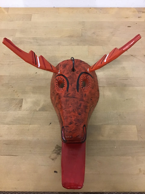 Hand-Painted Authentic African Tribal Mask - Wall Decor, Home & Office Art, Cultural Gift for Collectors | Perfect for Boho, Ethnic & Safari Themed Interiors