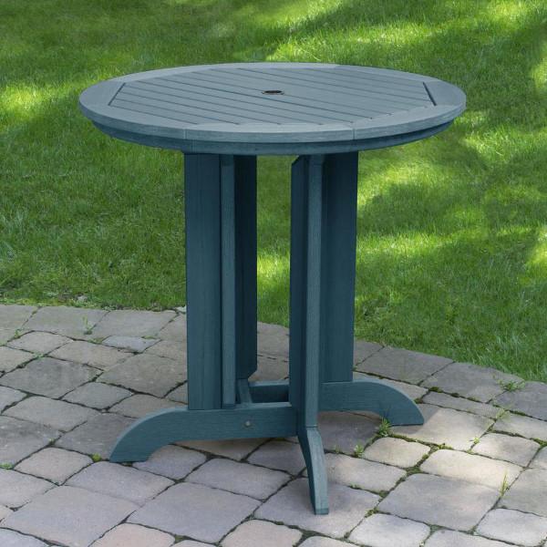 Lehigh 3-Piece Round Counter Height Outdoor Patio Dining Set with Weather-Resistant Chairs - Perfect for Backyard, Garden, and Poolside Entertaining