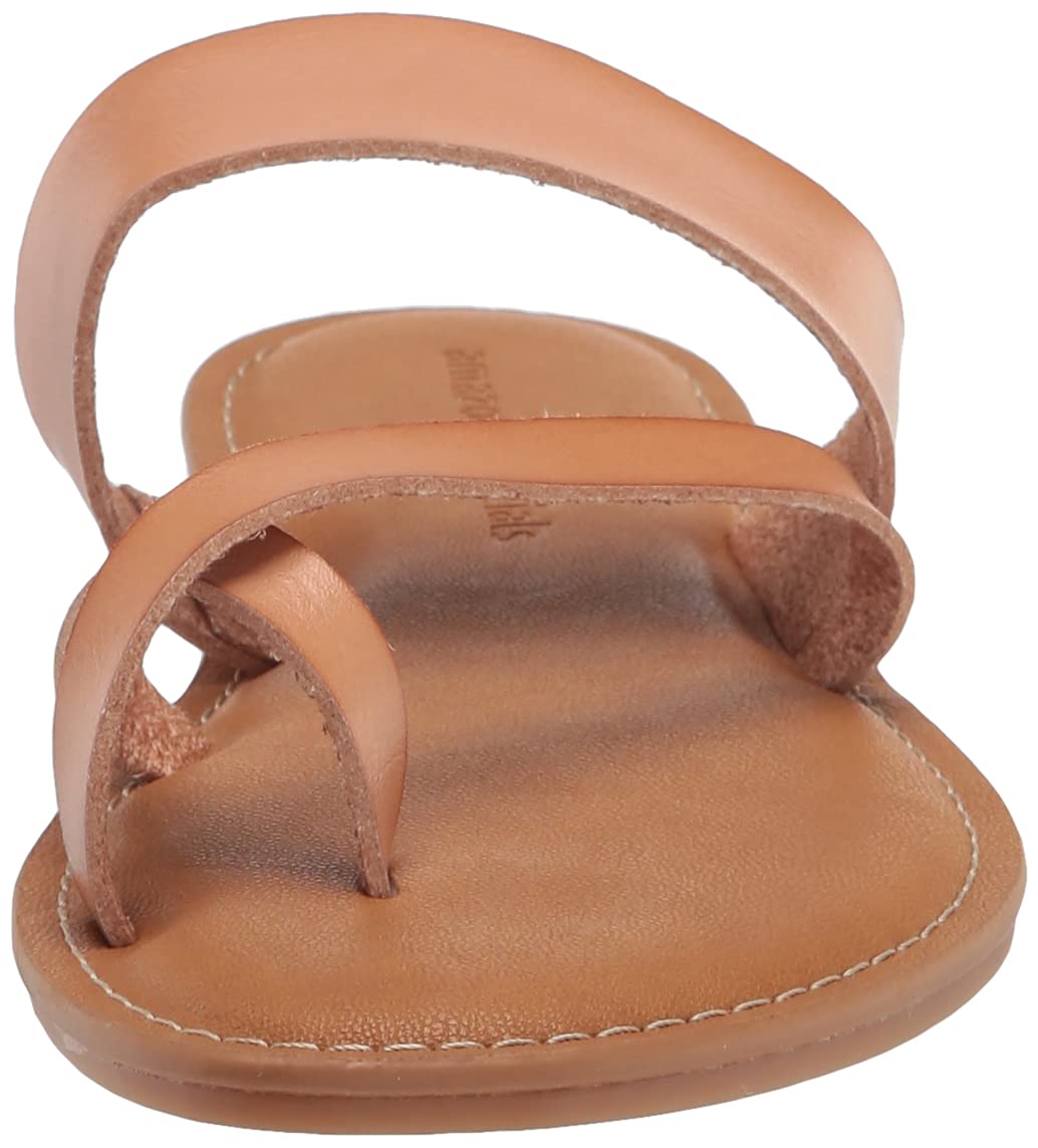 Amazon Essentials Women's One Band Flip Flop Sandals - Comfortable Beach & Pool Slides for Summer, Casual Walking, Vacation & Outdoor Wear