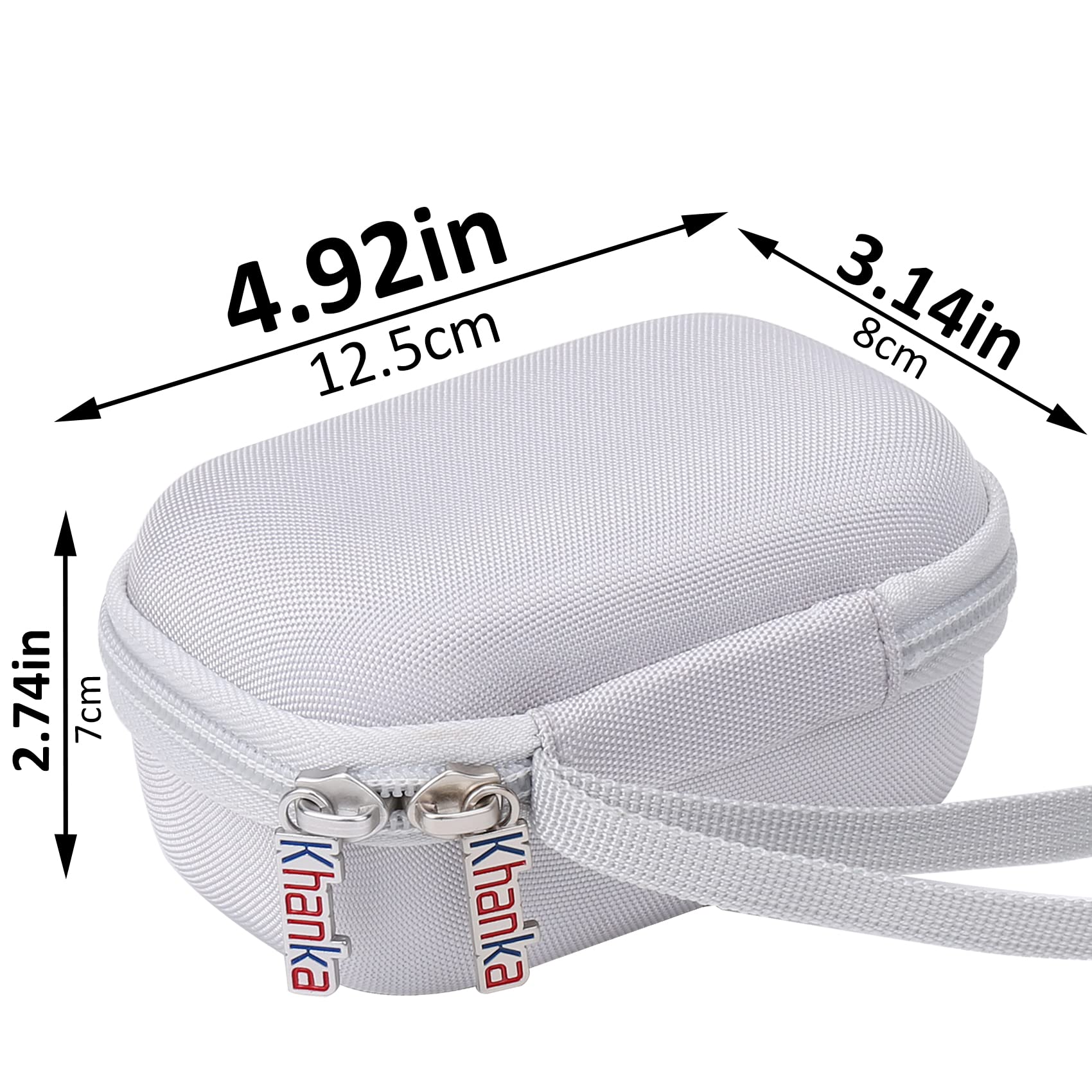 Khanka Durable Hard Travel Case for MakeID Label Maker Machine - Protective Storage Case | Perfect for Office, Home & Travel Organization