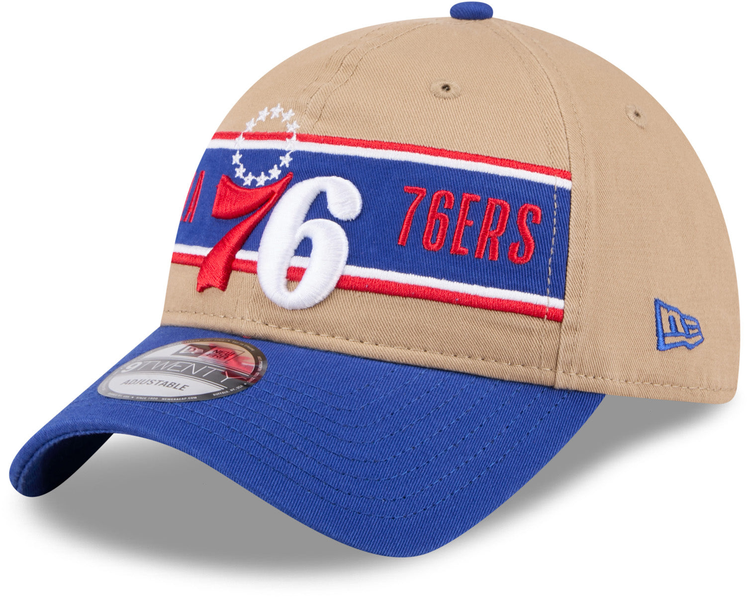 Philadelphia 76ers New Era 9Twenty NBA 2024 Draft Snapback Cap - Official Team Logo Hat for Basketball Fans & Streetwear Style