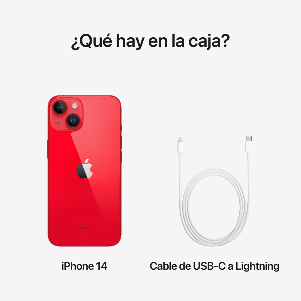 iPhone 14 128GB (PRODUCT)RED - Unlocked Smartphone with Super Retina XDR Display | Perfect for Travel, Business & Everyday Use