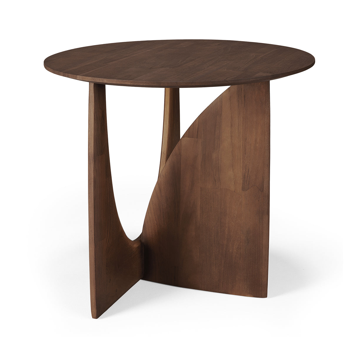 Modern Geometric Side Table - Minimalist Accent Table for Living Room, Bedroom & Office - Stylish End Table with Unique Design for Home Decor
