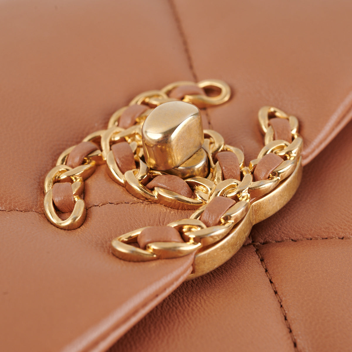 Chanel 19 Small Flap Bag in Caramel - Luxury Designer Handbag for Women | Perfect for Everyday Use, Work & Special Occasions