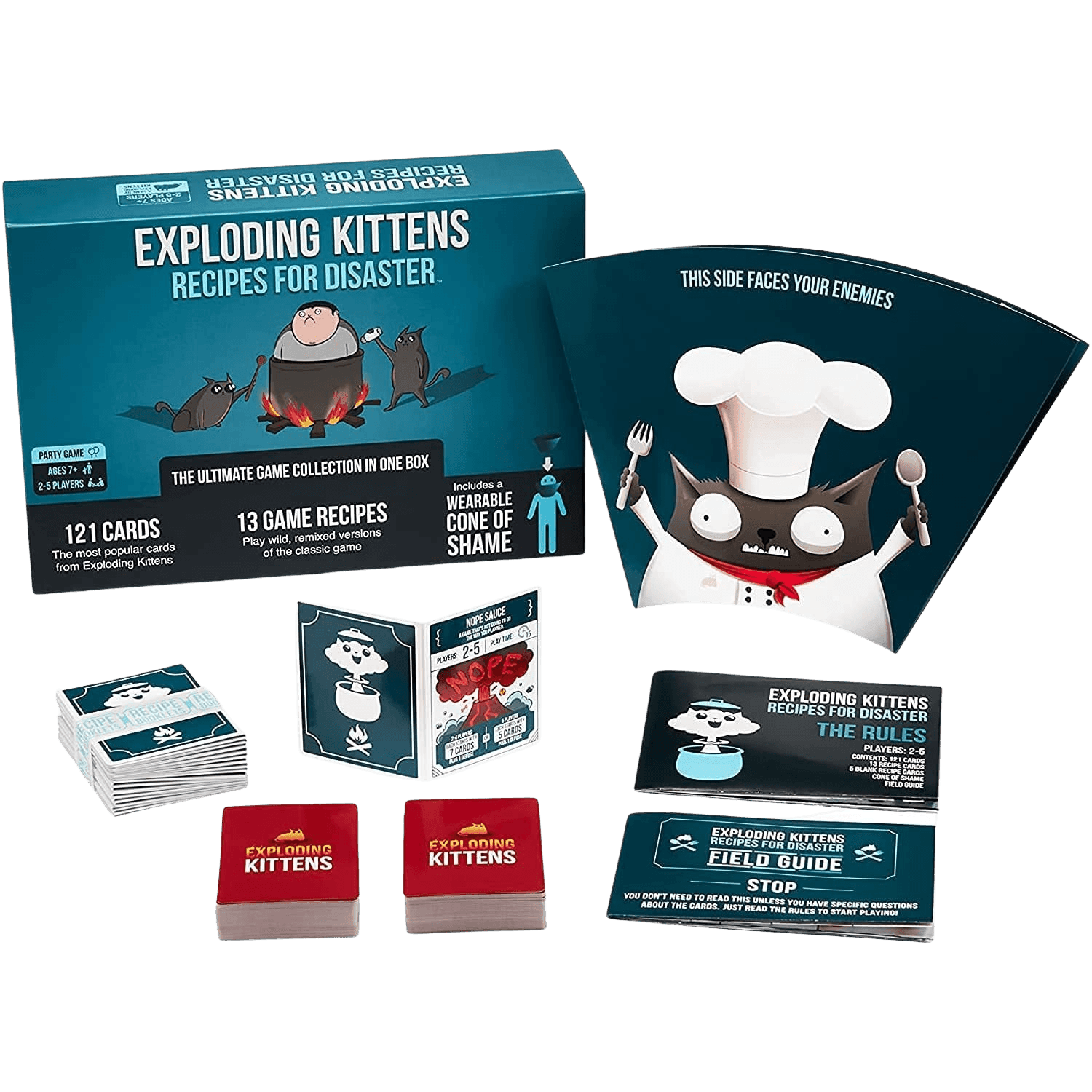 Exploding Kittens Card Game - Recipes For Disaster Expansion Pack | Fun Family Party Game for Adults & Teens | Perfect for Game Nights & Gatherings