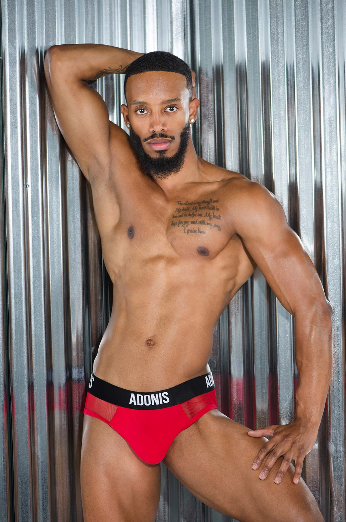 LUXE Fiery Red Brief - Premium Men's Underwear for Comfort & Style - Perfect for Daily Wear, Gym & Special Occasions