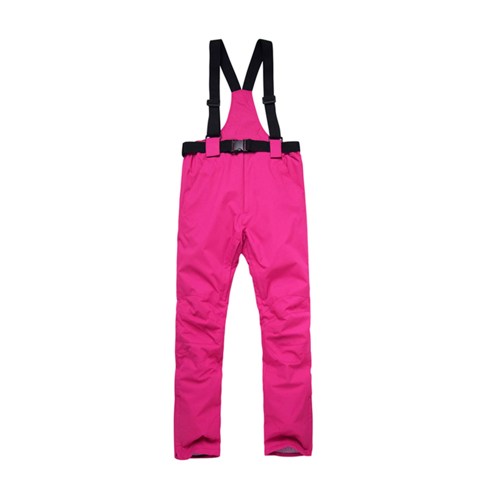 QCool Women's Insulated Waterproof Ski Bib Overalls - Winter Snow Pants with Ripstop Fabric for Skiing, Snowboarding & Outdoor Activities