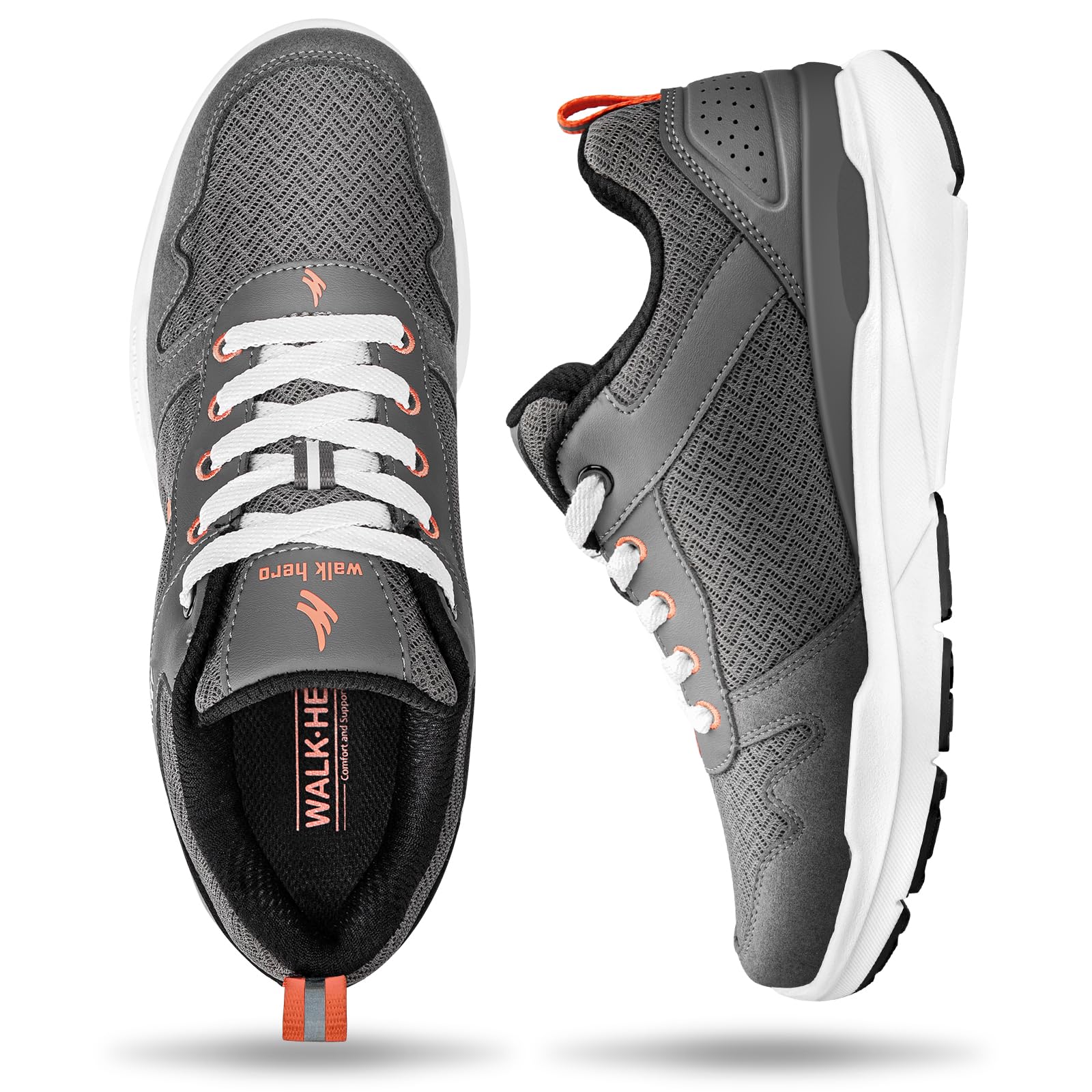 Best Women's Walking Shoes for Plantar Fasciitis Relief - Orthopedic Sneakers with Arch Support & Non-Slip Sole - Perfect for Work, Travel & Daily Comfort