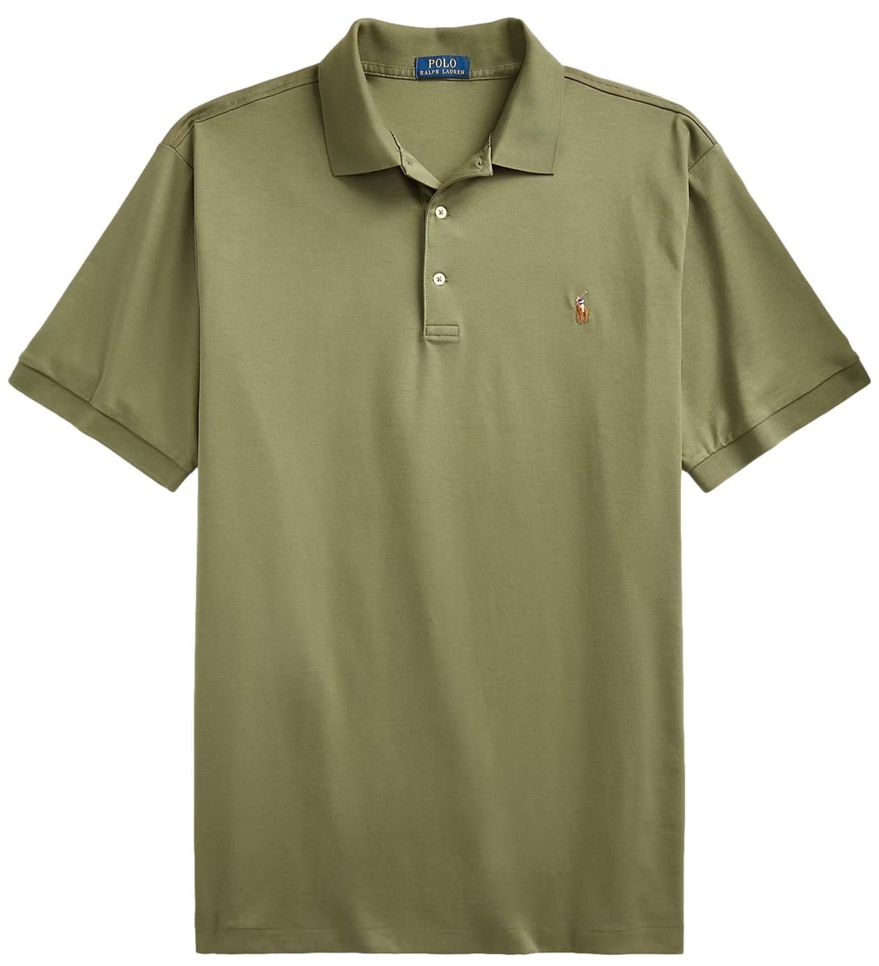 Ralph Lauren Men's Interlock Polo Shirt - Classic Cotton Knit Casual Shirt for Golf, Business & Everyday Wear | Premium Quality Polo T-Shirt for Men