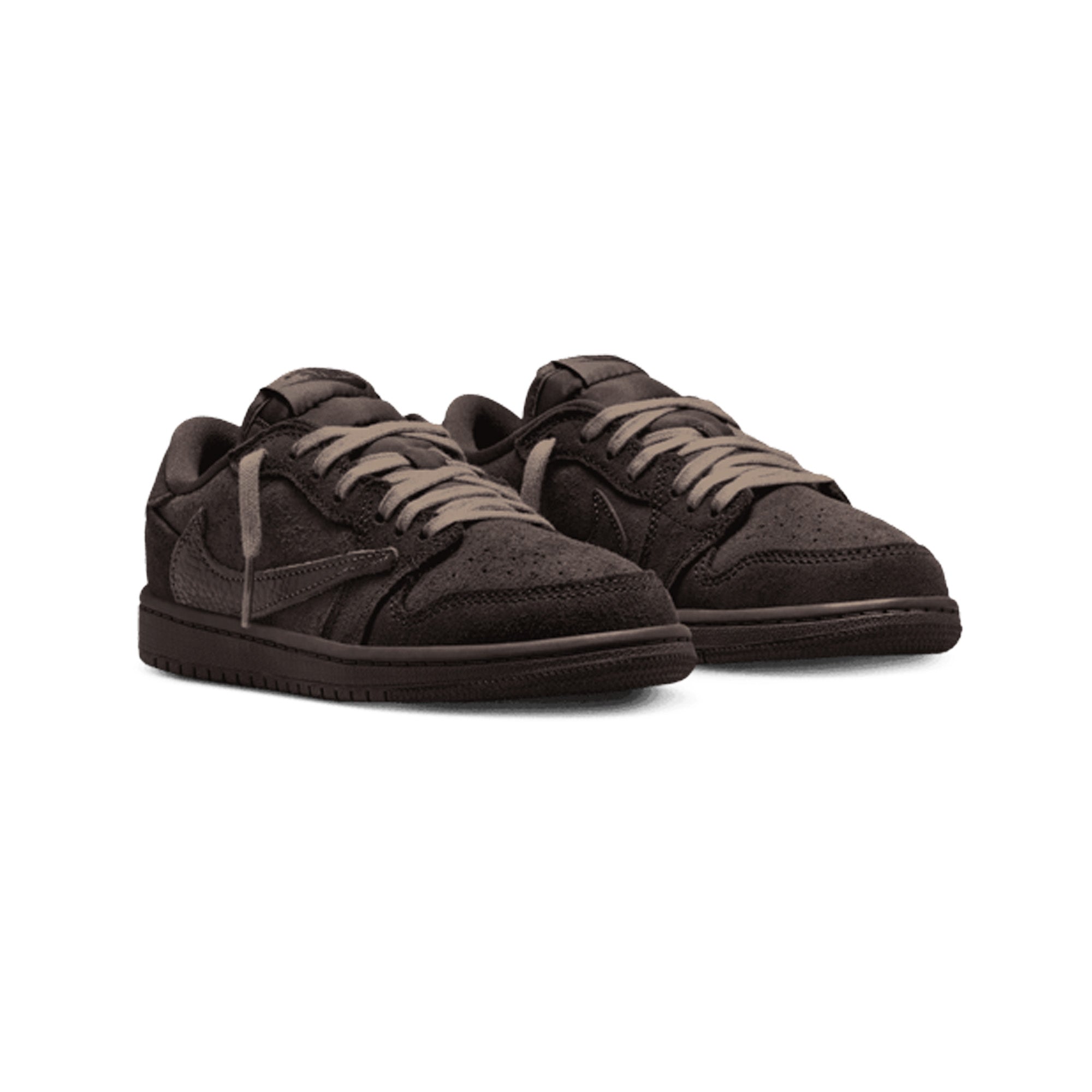 Air Jordan 1 Retro Low OG SP Travis Scott 'Velvet Brown' Sneakers (2024) - Men's Basketball Shoes for Casual Wear & Street Style Fashion