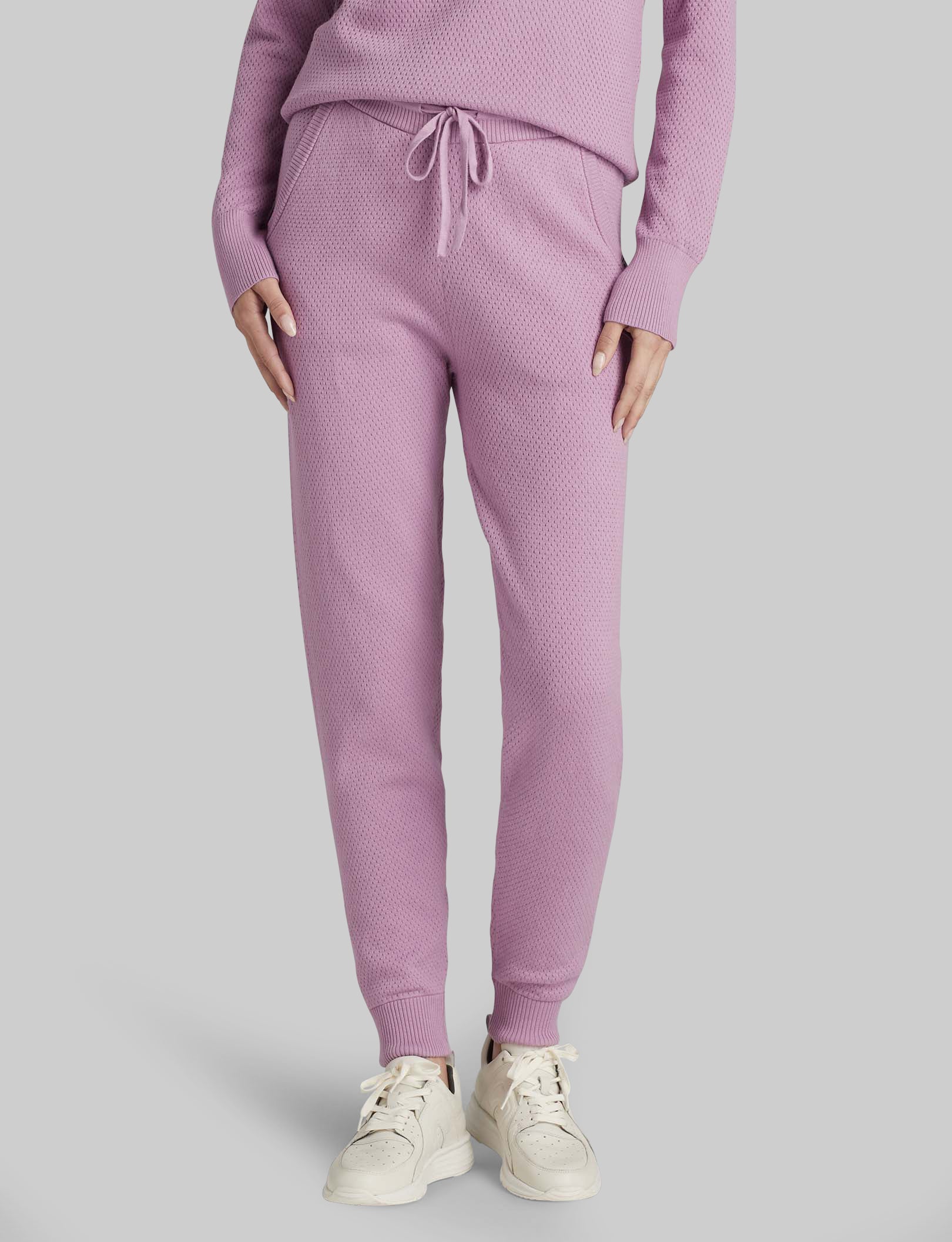 Cozy Women's Sweater Lounge Jogger Pants - Soft Fleece Loungewear Set for Home, Yoga & Casual Outfits | Comfortable Winter Relaxing Wear