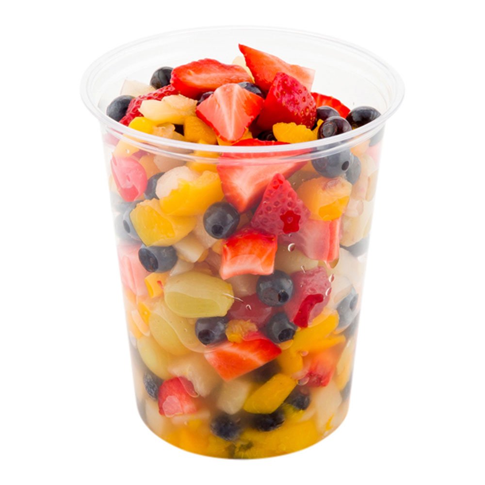 Restaurantware Basic Nature 32oz Deli Containers - 500 Pack Meal Prep Containers | BPA-Free PLA Plastic Disposable Food Storage | Perfect for Snacks, Salads, Desserts & Takeout | Microwave & Freezer Safe