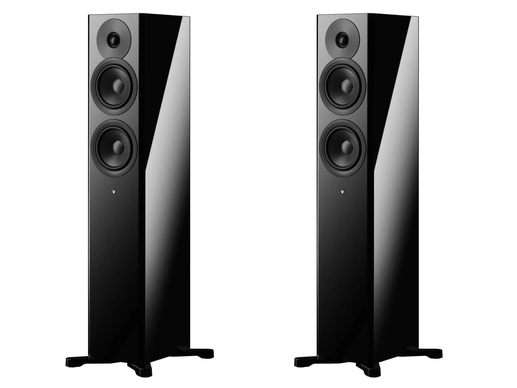 Dynaudio Focus 30 High-End Floorstanding Speakers (Pair) - Premium Home Audio System for Living Room & Home Theater Setup