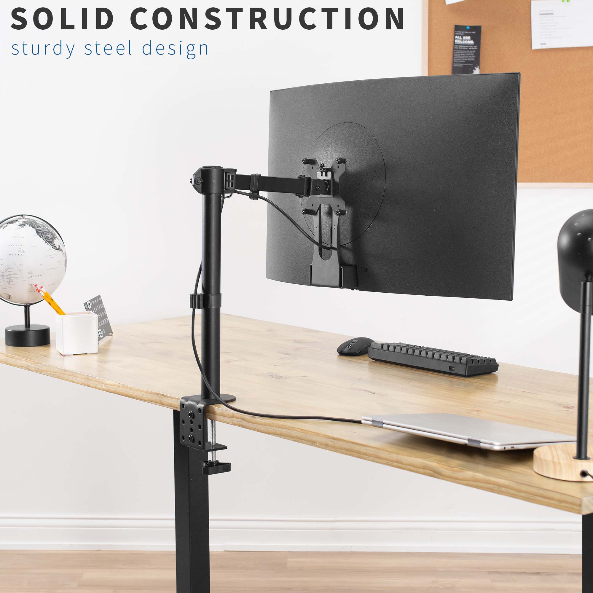 VESA Mount Adapter for Samsung Monitors - 75x75/100x100mm Bracket for Wall Mounting - Perfect for Home Office & Gaming Setup