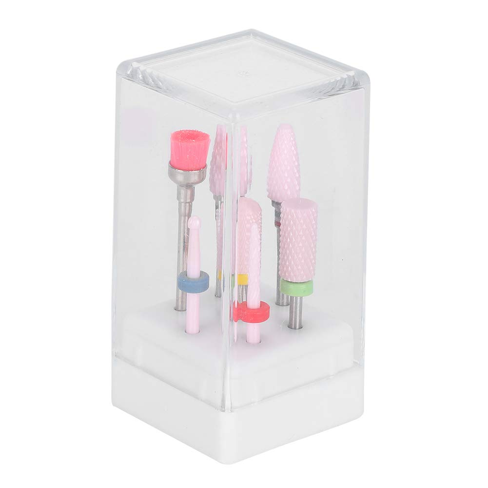 Ceramic Nail Grinding Head & Sanding Head - 2.35mm Shank for Professional & Home Manicure | Perfect for Nail Salons, DIY Nail Care & At-Home Grooming