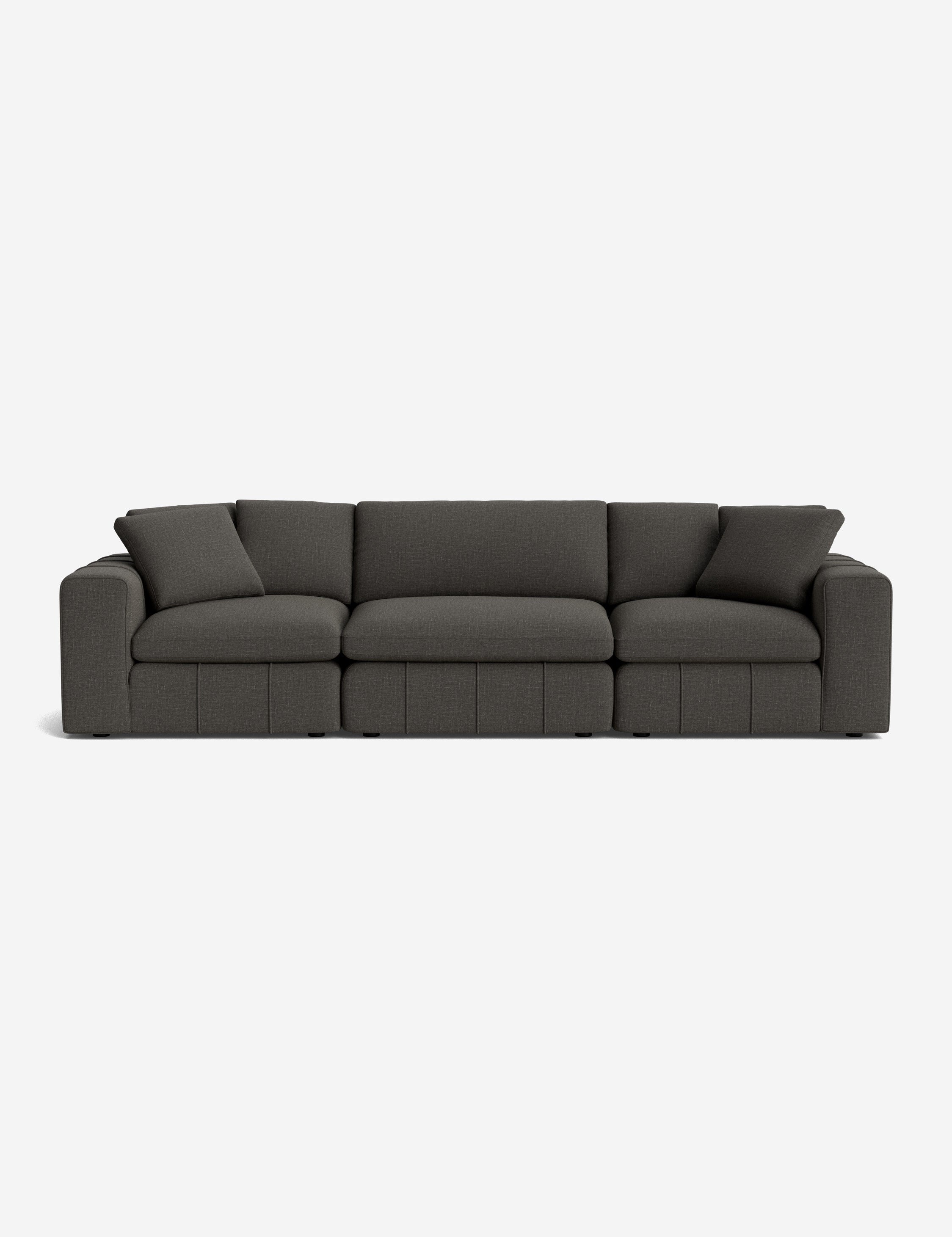 Charcoal Performance Linen