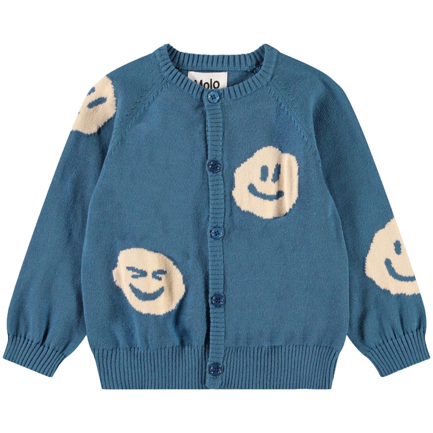Molo Brody Logo Cardigan for Women - Stylish Knit Sweater for Casual Wear, Office, and Fall Outfits