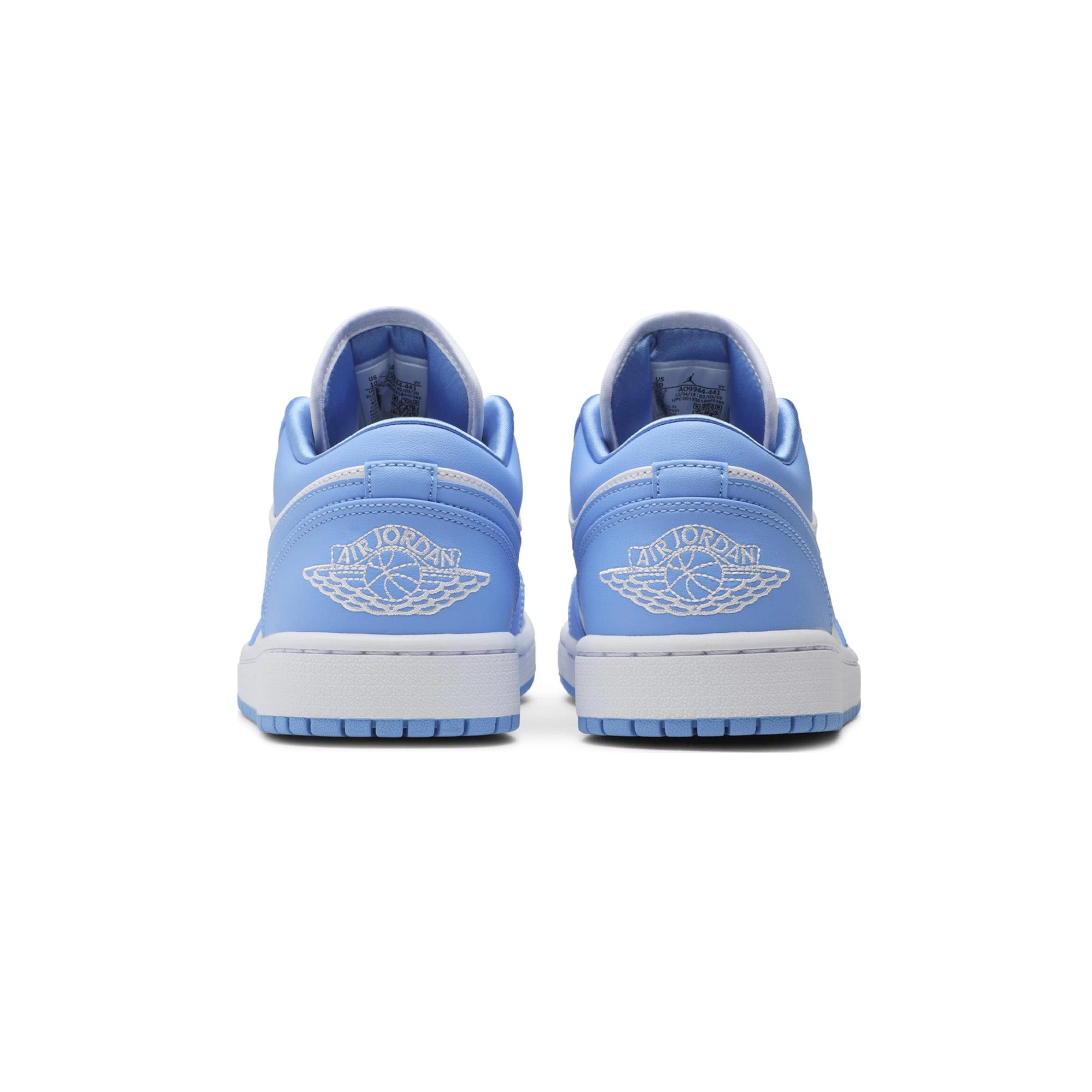 Air Jordan 1 Low 'UNC' Women's Sneakers (2020 Release) - Comfortable Basketball Shoes for Casual Wear & Street Fashion