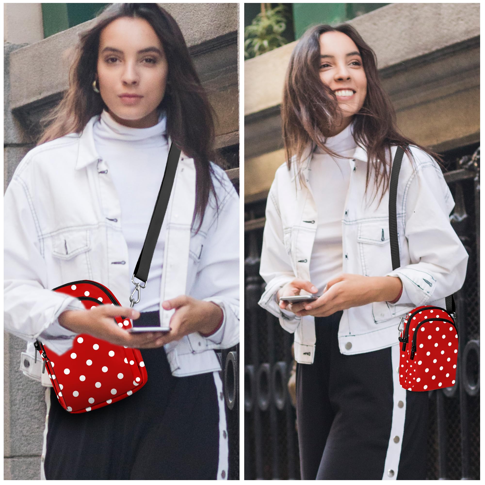 Women's Small Crossbody Phone Purse - Waterproof Sling Shoulder Bag for Casual Shopping, Work & Travel | Compact & Stylish Everyday Carry