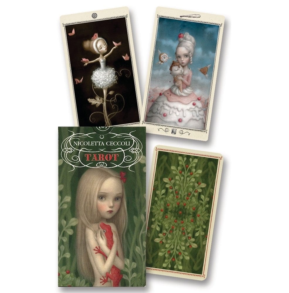 Ceccoli Tarot Deck - Mystical & Artistic Tarot Cards for Divination, Meditation & Spiritual Guidance | Perfect for Beginners & Professional Readers