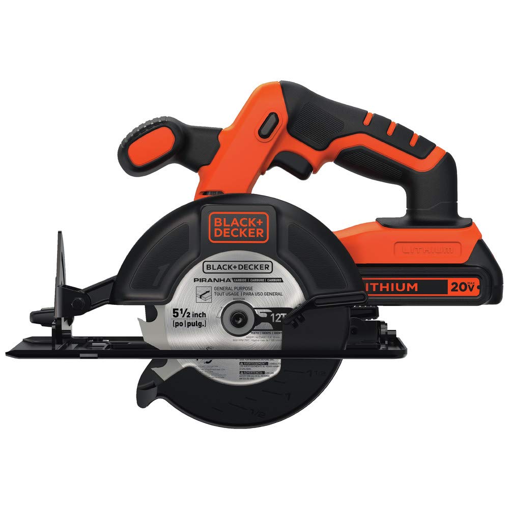 BLACK+DECKER 20V MAX Cordless Power Tool Combo Kit - 4-Tool Set with 2 Batteries & Charger (BD4KITCDCRL) for DIY Projects, Home Repairs & Woodworking
