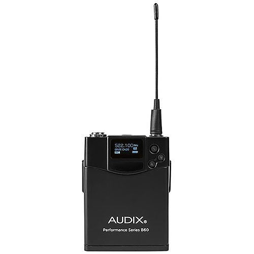 Audix AP41L10A 40 Series Single Channel Wireless System with B50 Bodypack & ADX10 Lavalier Microphone - Professional Wireless Mic Kit for Presentations, Live Performances & Broadcast Studios