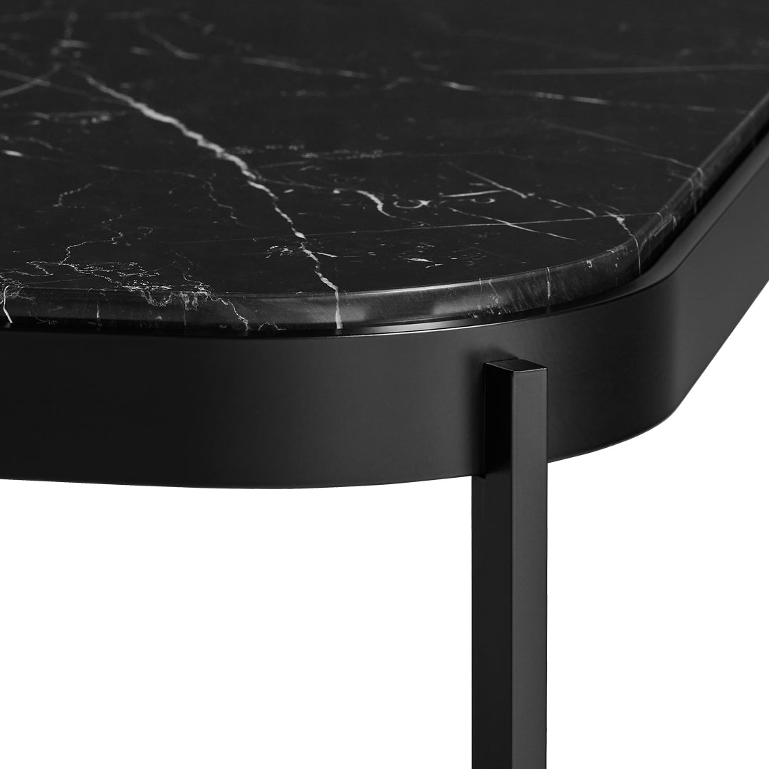 Comehither Side Table - Modern End Table with Storage Shelf for Living Room, Bedroom, or Office - Stylish and Functional Small Accent Table for Home Decor
