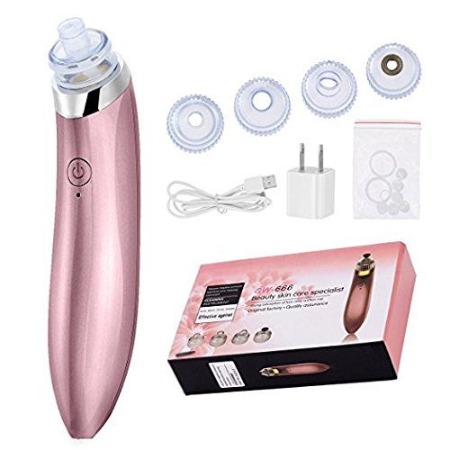 BESTOW® Electric Blackhead Remover & Pore Cleaner - Professional Pimple Extractor Tool for Facial Skin Care - Perfect for Acne Treatment & Deep Cleansing at Home Spa