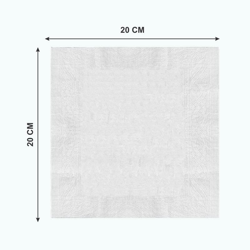 Premium Pocket Hankies & Tissues - 20x20 cm Soft Cotton Handkerchiefs - 10-Pack for Everyday Carry - Perfect for Gentlemen's Suits, Weddings & Formal Events