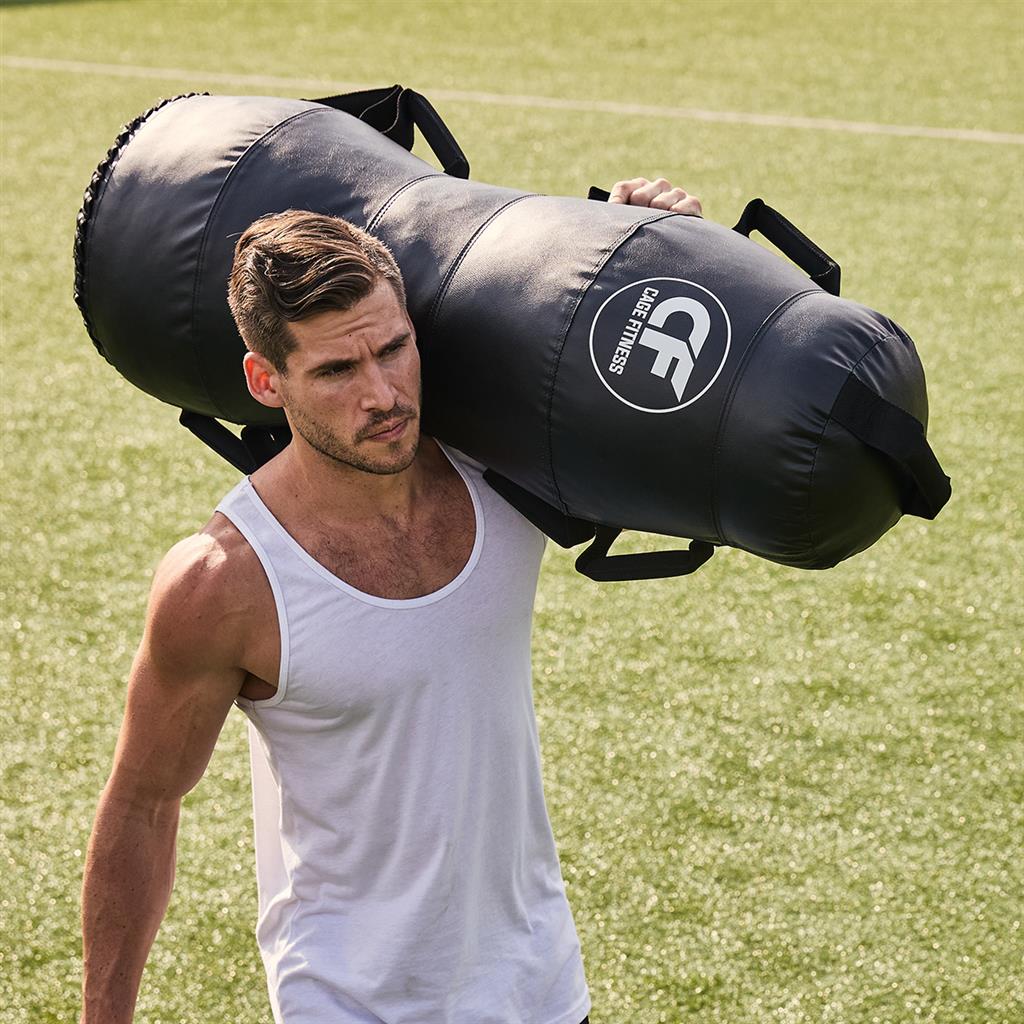 40 lb Cage Fitness Sandbag for CrossFit, Strength Training & Home Workouts - Durable Exercise Equipment for Gym & Outdoor Fitness