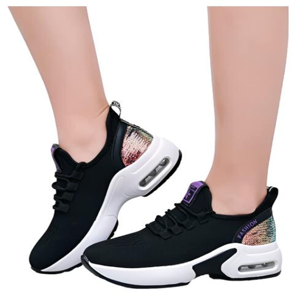 Women's Walking Shoes - Breathable Mesh Casual Running Jogging Shoes for Tennis & Work | Lightweight Comfortable Sneakers for Walking, Gym & Daily Wear