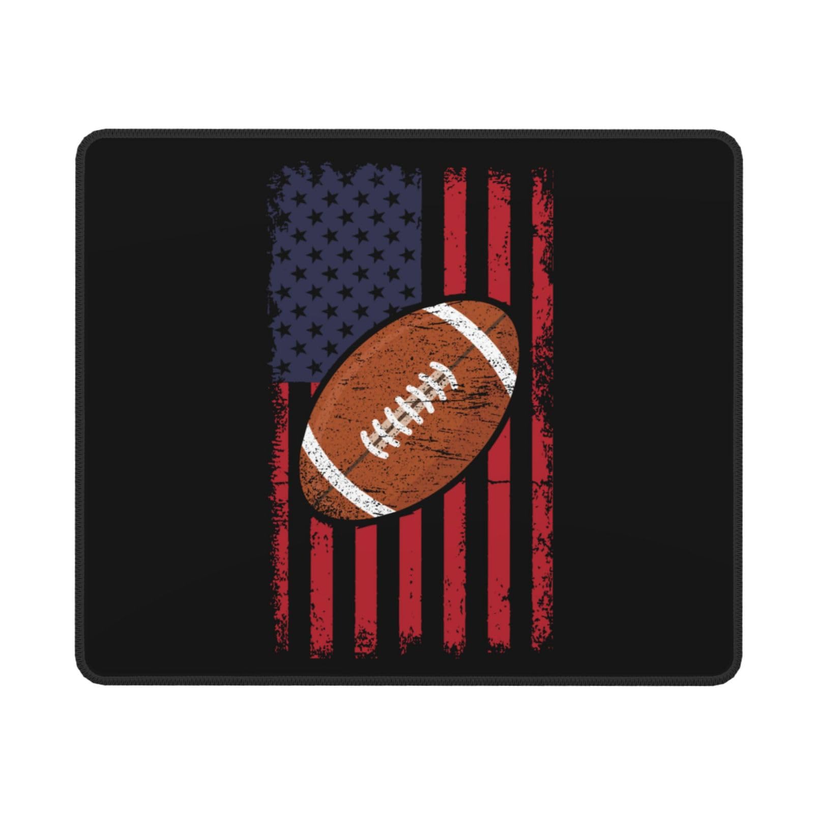 10x12 Inch American Football Mouse Pad - Waterproof, Non-Slip Rubber Base for Laptop, PC, Office & Gaming | Perfect for Sports Fans & Gamers