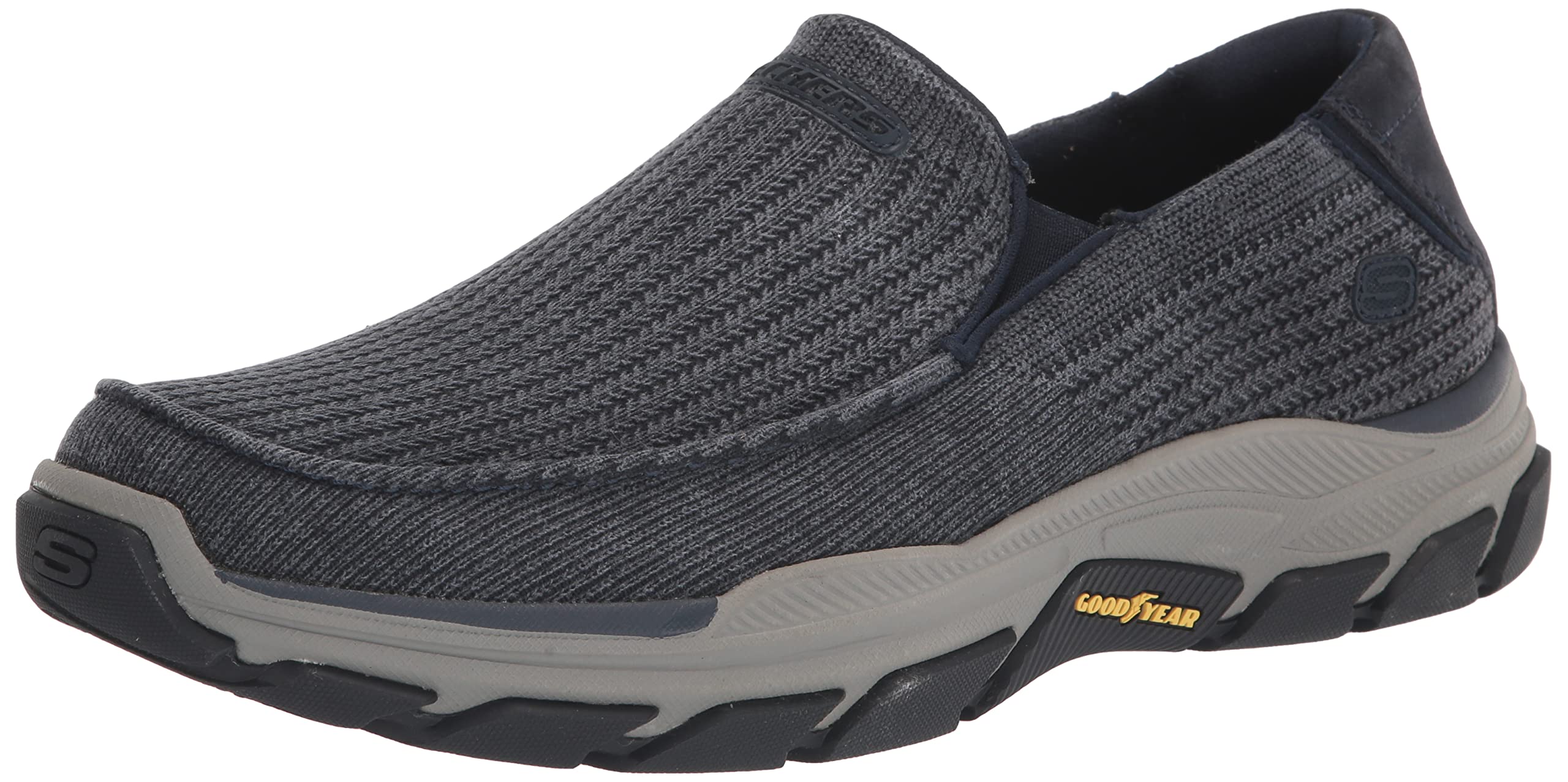 Skechers Men's Relaxed Fit Respected Vernon Loafers - Slip On Casual Shoes for Walking & Work | Comfortable & Lightweight Sneakers for Everyday Wear