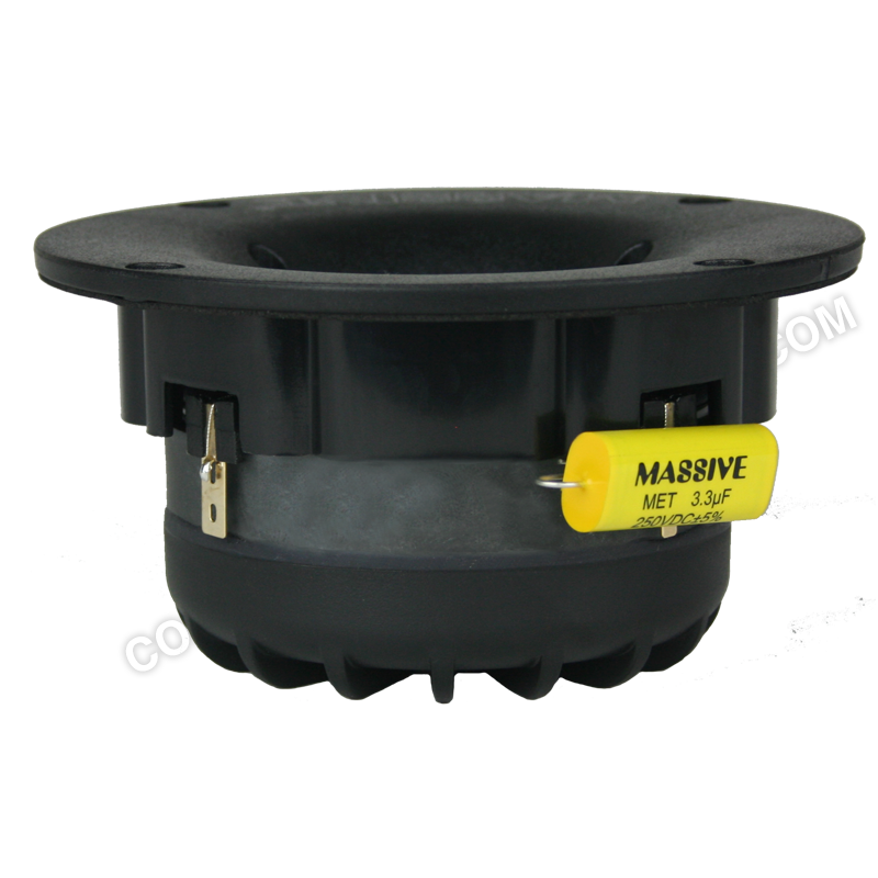 CT30 60 Watts RMS Flush Mount 30mm Silk Dome Tweeter - High-Quality Car Audio Speaker for Clear Sound in Vehicles & Home Theaters