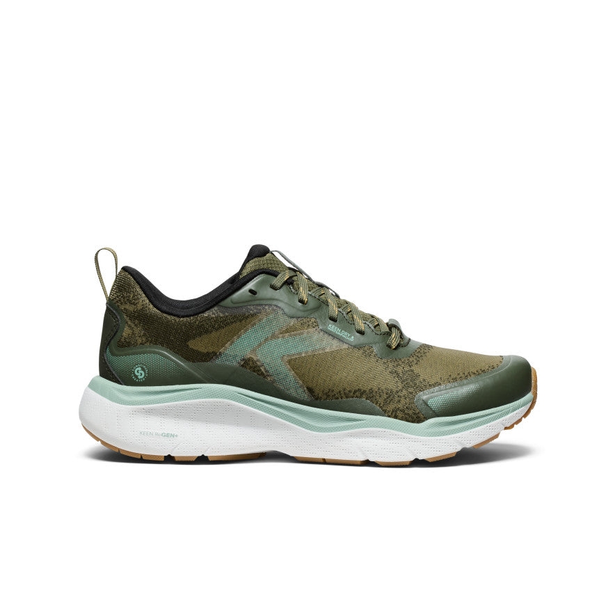 Women's Waterproof Hiking Shoes - Lightweight Trail Running Shoes for Women | Winter Moss/Granite Green | Perfect for Outdoor Adventures, Camping & Winter Hiking