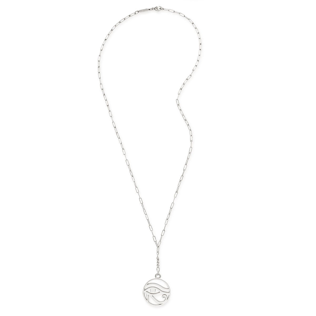 Eye of Horus Charm Necklace - Ancient Egyptian Symbol Pendant for Women & Men - Perfect for Spiritual Protection, Meditation & Boho Fashion