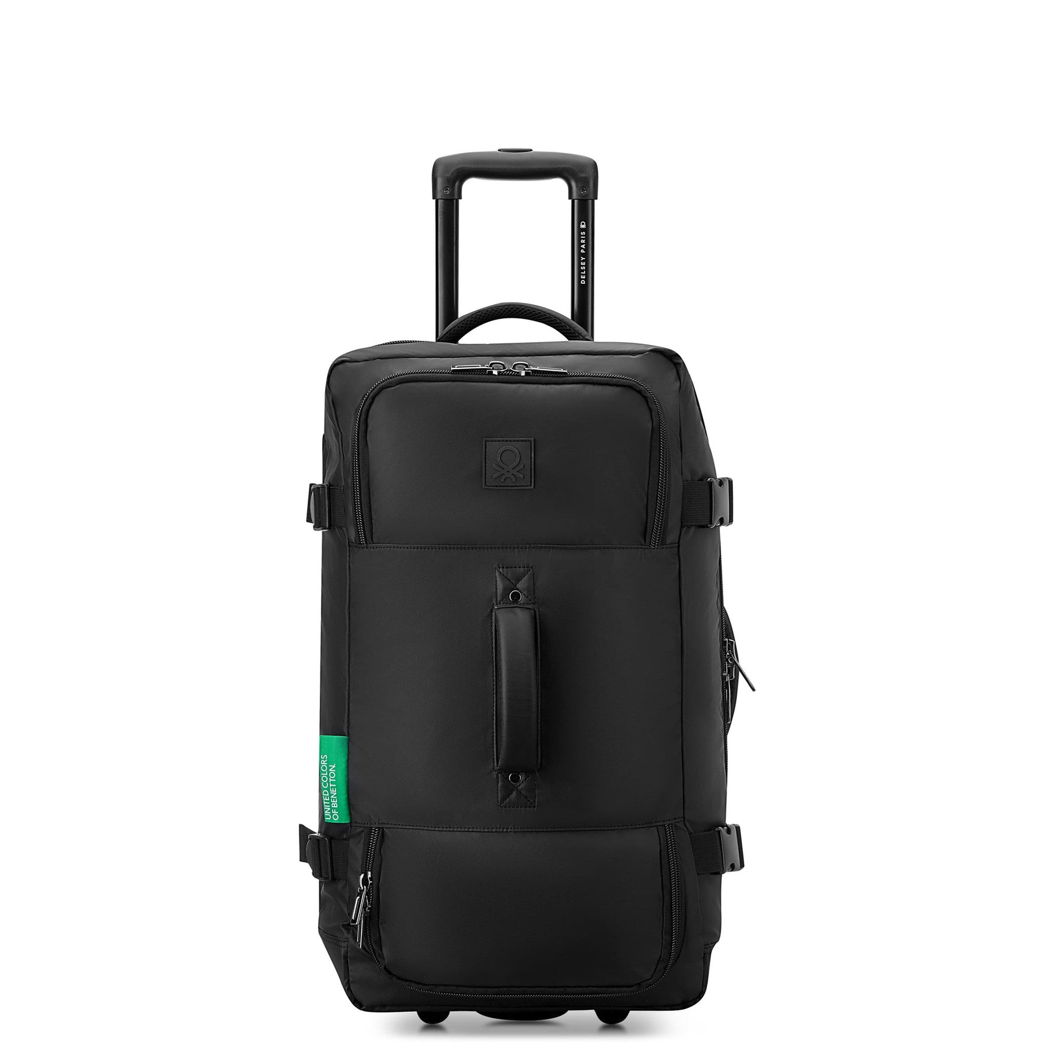 Delsey NOW! 24 Inch 2 Wheel Rolling Duffel Bag - Lightweight Luggage for Travel, Gym & Weekend Getaways | Carry-On Friendly & Durable Spinner Suitcase