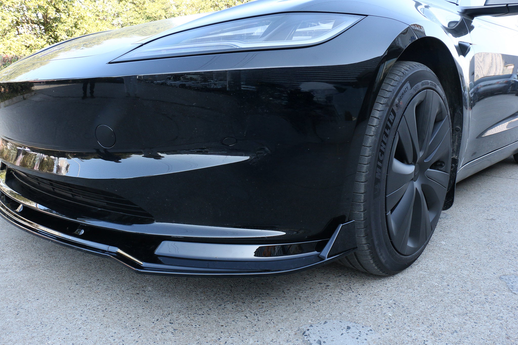 High-Performance Aero Sporty Front Lip Spoiler for Tesla Model 3 Highland 2024+ | Enhance Style & Downforce | Perfect for Racing & Street Driving