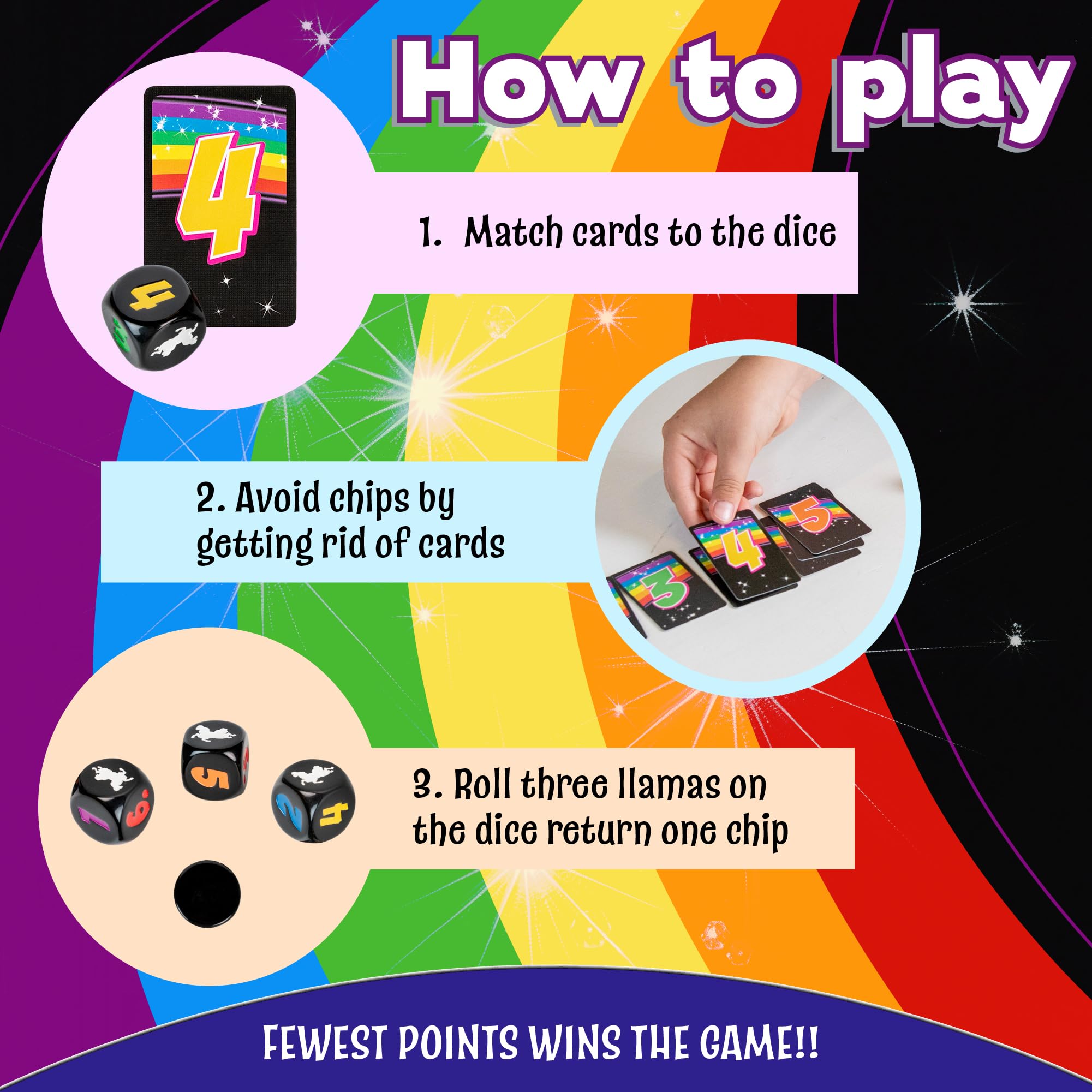 AMIGO Games Don't L.L.A.M.A. Dice Game - Strategic Family Board Game with Llama Theme for Kids & Adults Ages 8+ | 2-6 Players | Fun Party & Travel Game for Family Game Nights