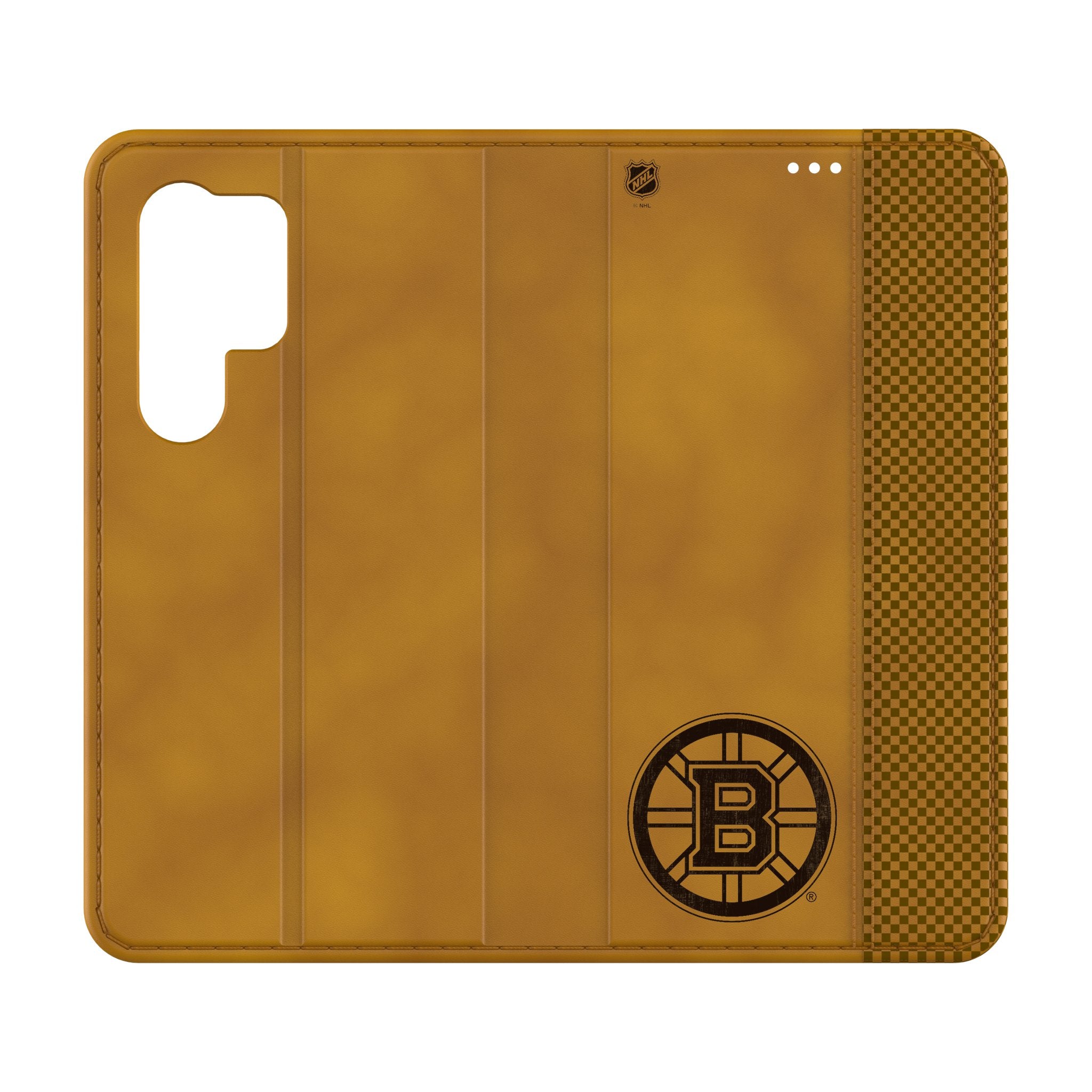 Boston Bruins Burn Folio Phone Case for Samsung Galaxy - Durable Protective Cover for Bruins Fans - Perfect for Game Day & Everyday Use