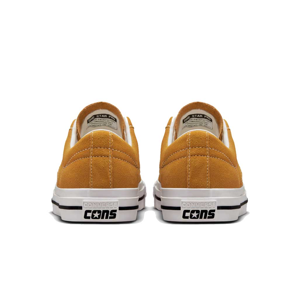 Converse One Star Pro OX Sneakers - Wheat, White & Black Colorway - Casual & Streetwear Fashion for Men & Women