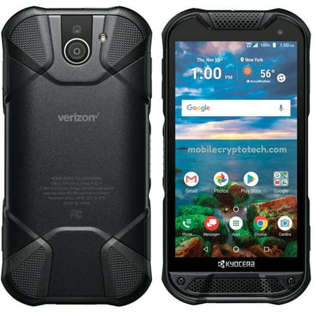 Kyocera DuraForce Pro 2 Rugged Smartphone - Sapphire Shield Display, Verizon Unlocked (Black) | Waterproof, Dustproof & Shockproof for Outdoor Adventures & Construction Work