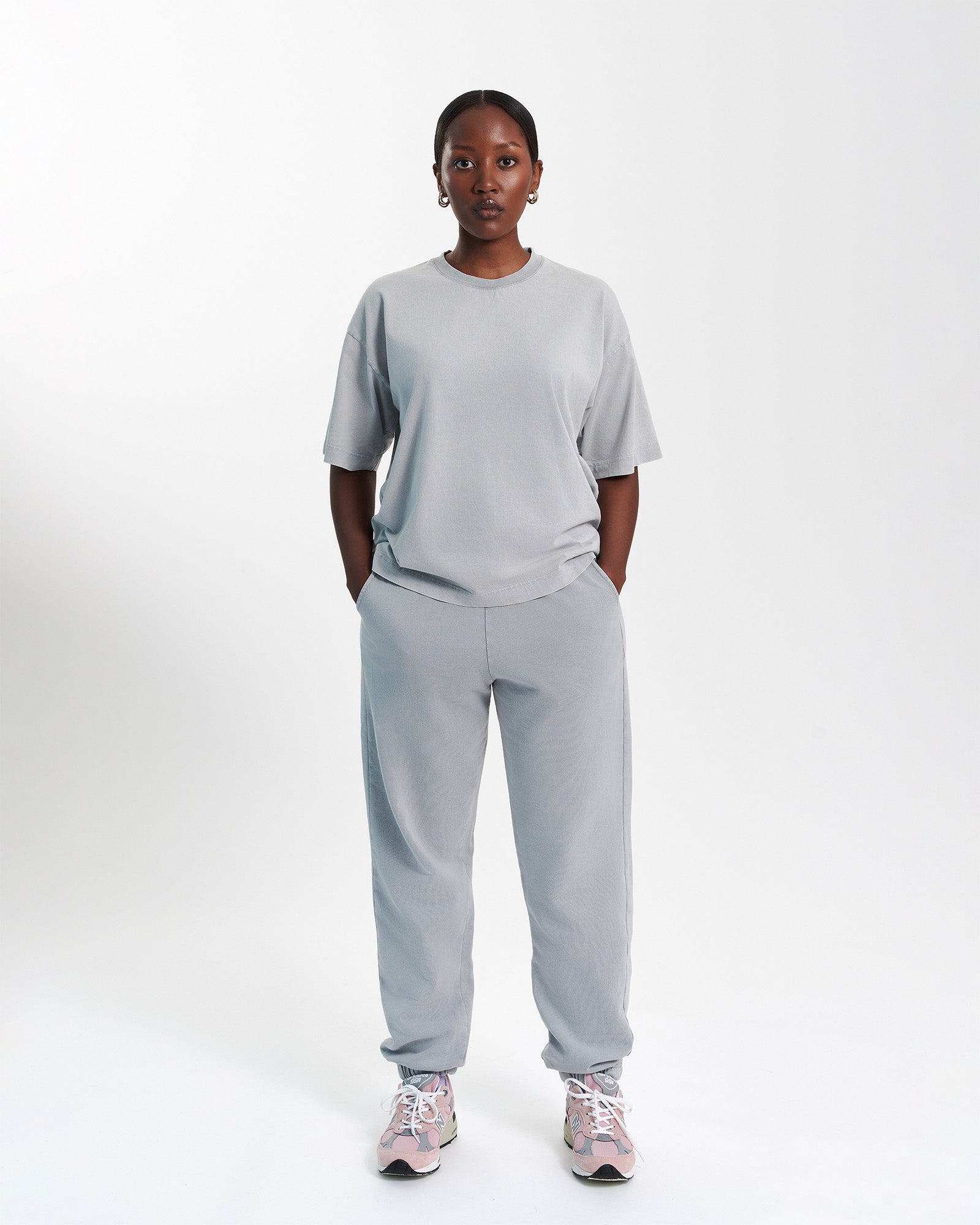 Oversized Organic Cotton T-Shirt for Women - Soft Yellow | Eco-Friendly Comfort Fit Casual Tee | Perfect for Everyday Wear & Loungewear