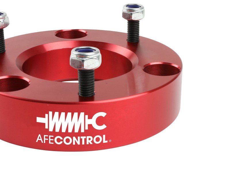aFe CONTROL 2.0 IN Leveling Kit for 2004-2021 Ford F-150 - Red | Heavy-Duty Suspension Lift System for Off-Road & Truck Customization