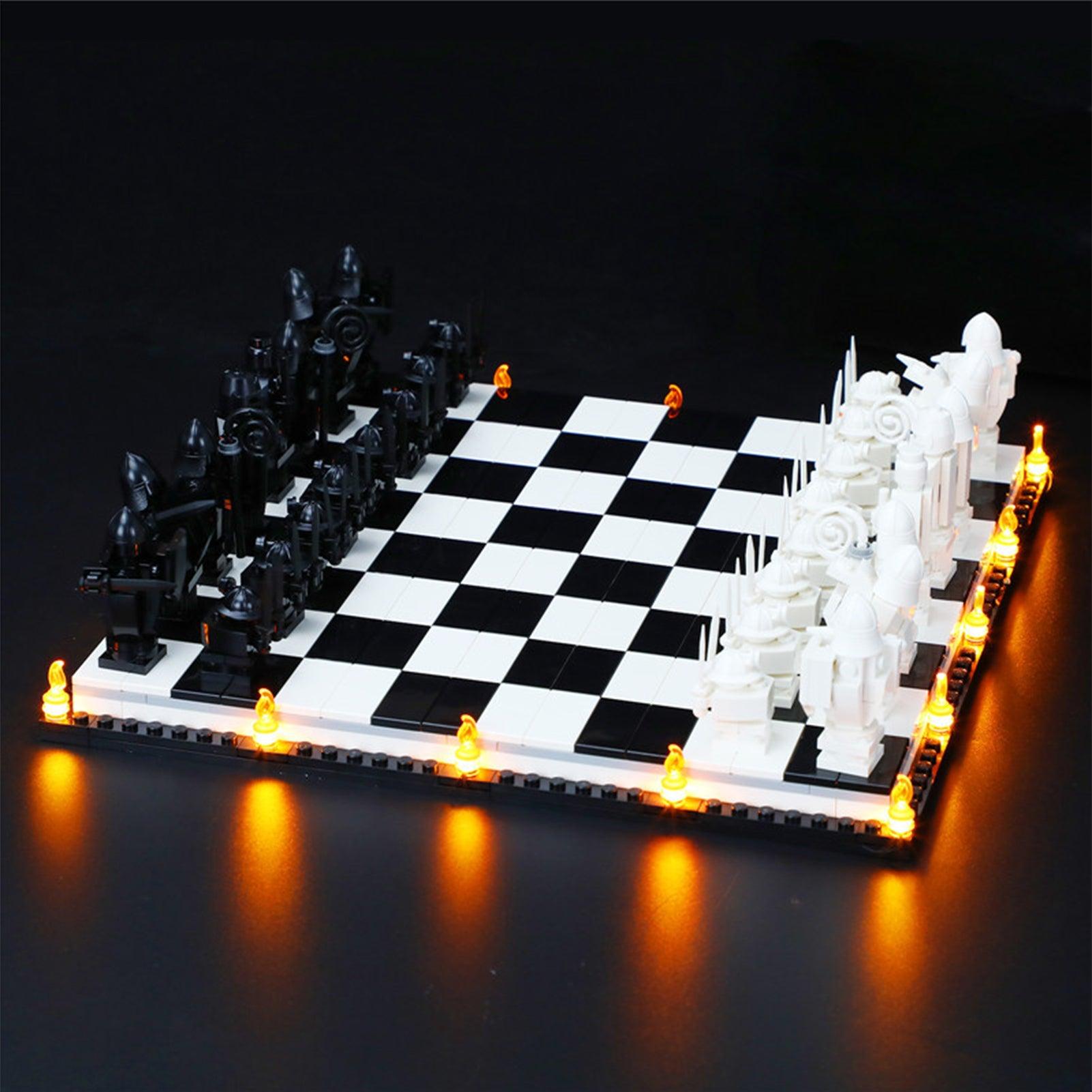 LEGO Harry Potter Hogwarts Wizard's Chess 76392 Light Kit - LED Lighting Set for LEGO Sets | Perfect for Display & Nighttime Play